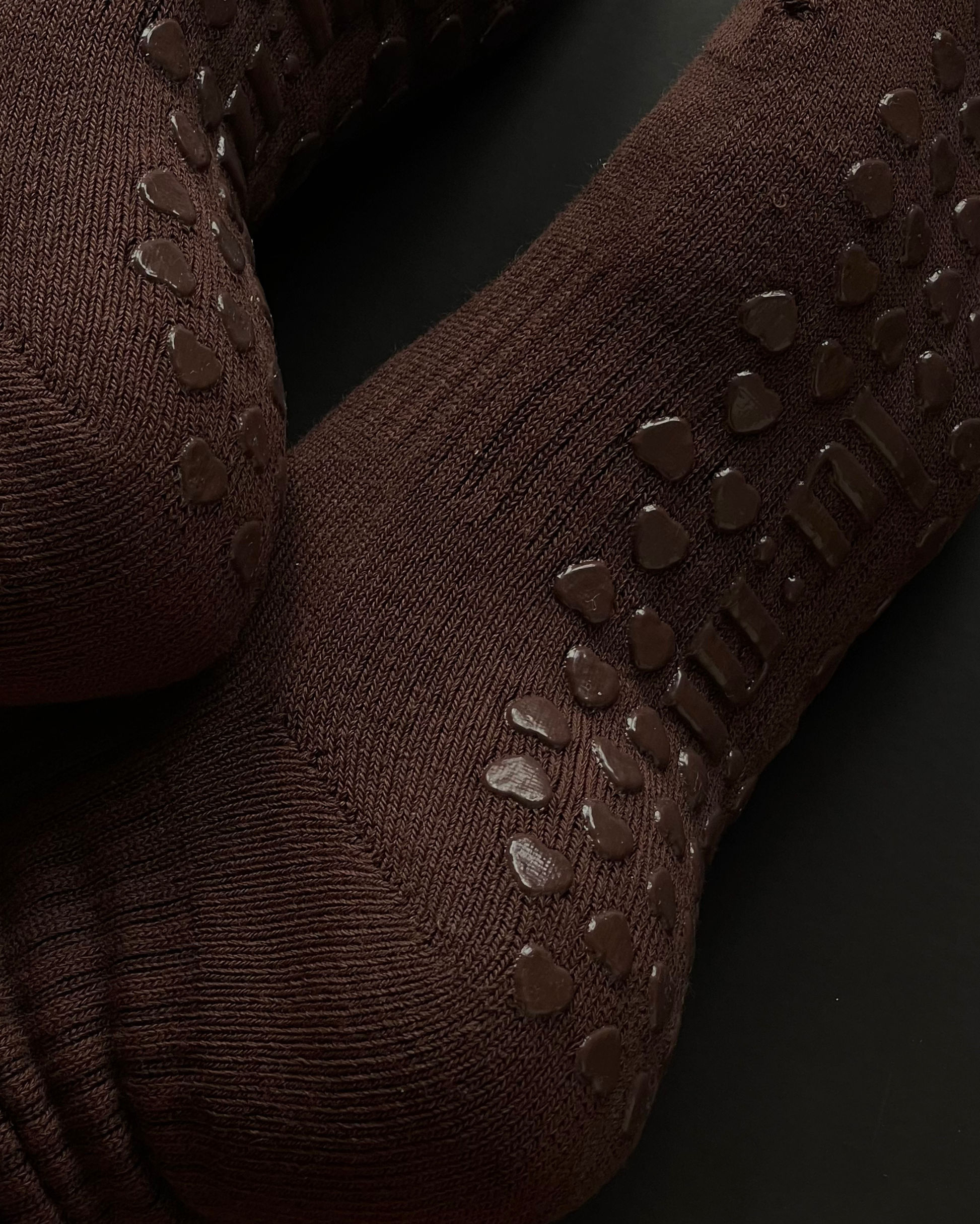 Mocha Obsession - Stylishe Grip Socks für Pilates, Yoga & Reformer